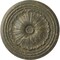 Ekena Millwork Alexa Ceiling Medallion (Fits Canopies up to 2 7/8"), 20 1/2"OD x 1 7/8"P, Witch Hazel Crackle CM20ALWHC - alternate 1